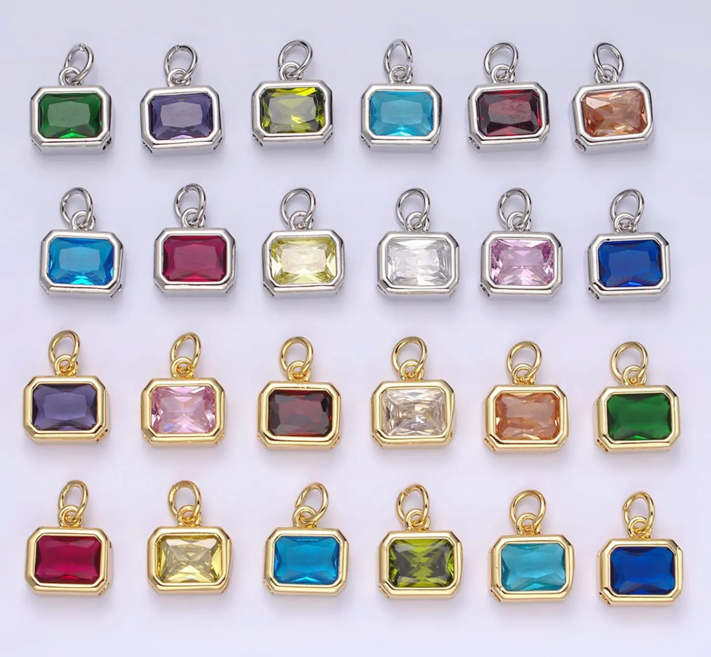 Birthstone Charm