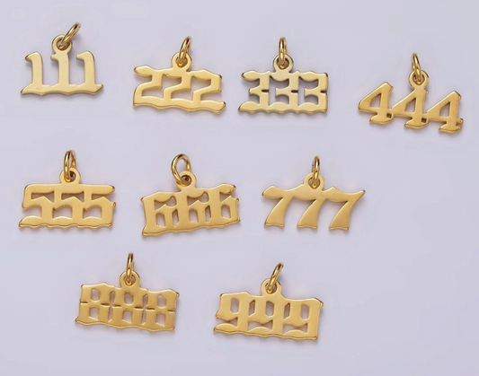 Angel Number Charm